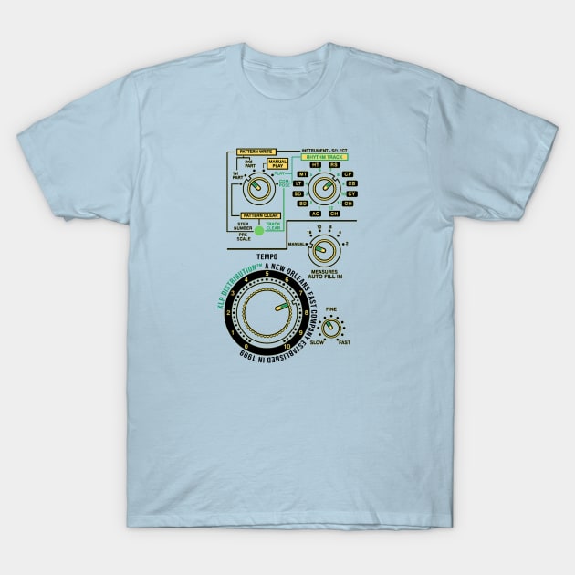 XLP Drum Machine T-Shirt by XLP Distribution